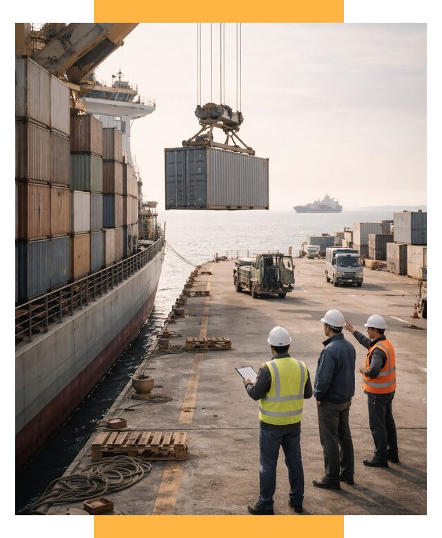 Морские перевозки грузов по миру от 46773 р. | СетСервис-Брк