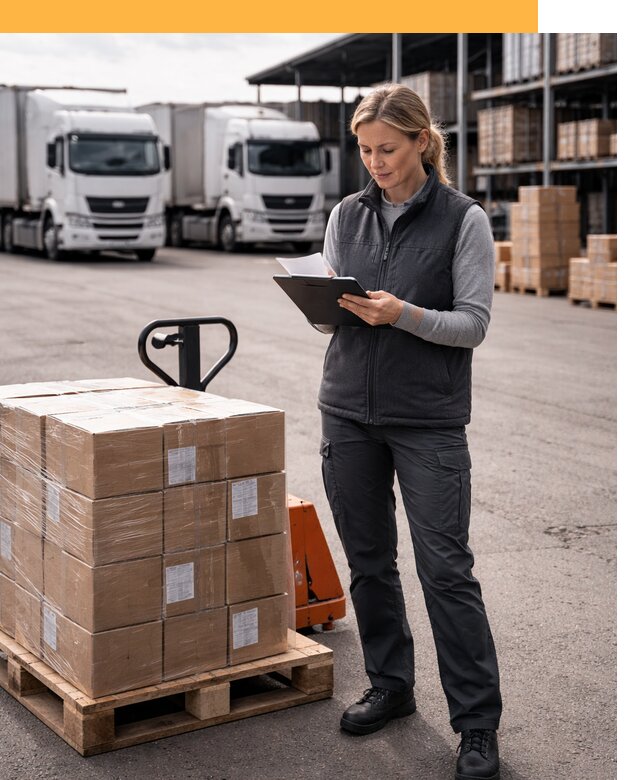 Доставка грузов из Европы к дверям клиента от 12473 руб