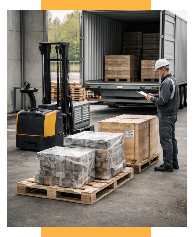 Доставка оборудования из Европы под ключ от 46773 р. | СетСервис-Брк