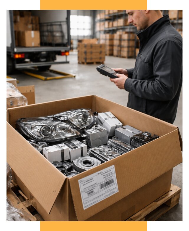 Доставка автозапчастей из Европы под ключ от 12993 р. | СетСервис-Брк