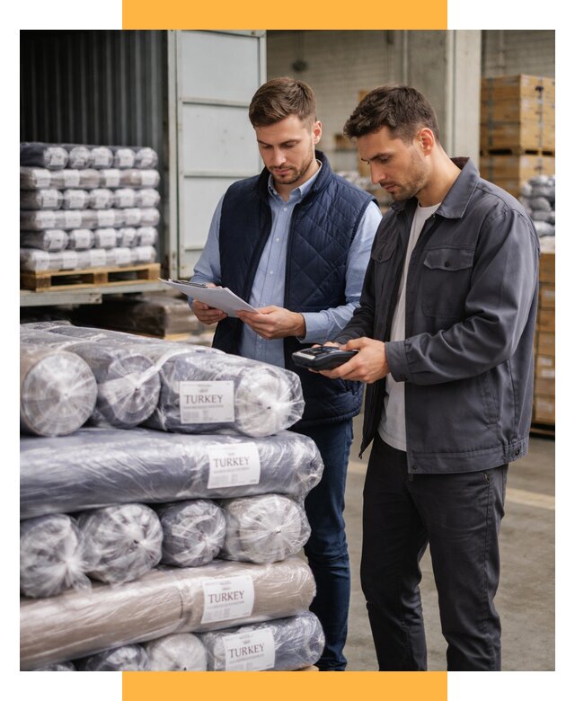 Доставка текстиля из Турции от 46773 р. под ключ, СетСервис-Брк