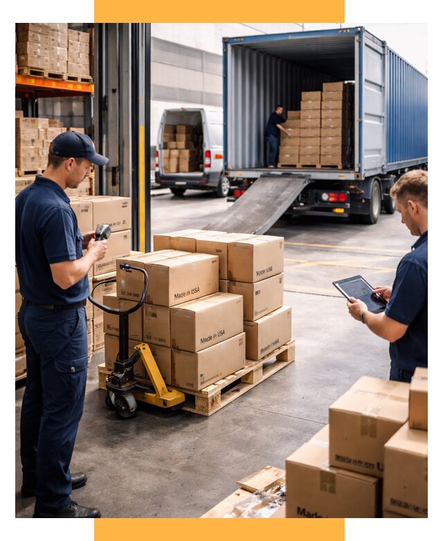 Доставка товаров из США и логистика от 36379 р., СетСервис-Брк