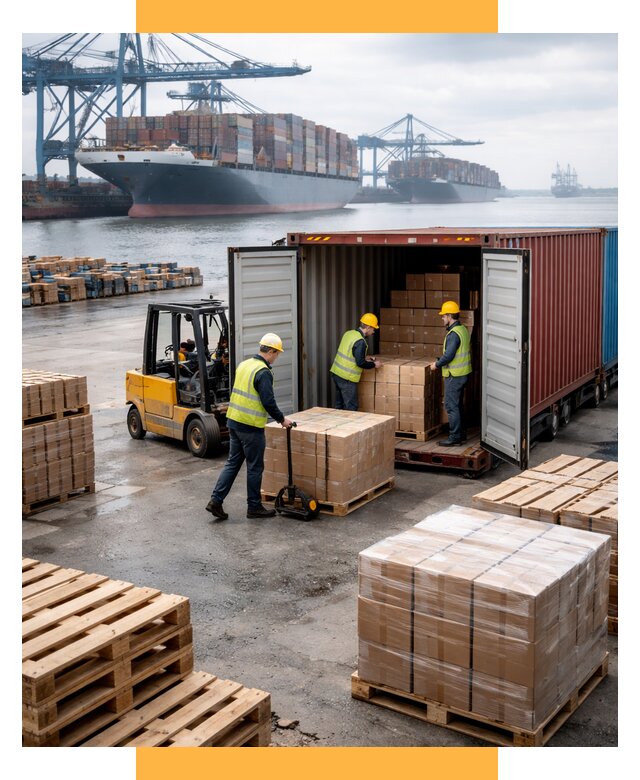 Морские перевозки из США контейнером от 46773 р. | СетСервис-Брк