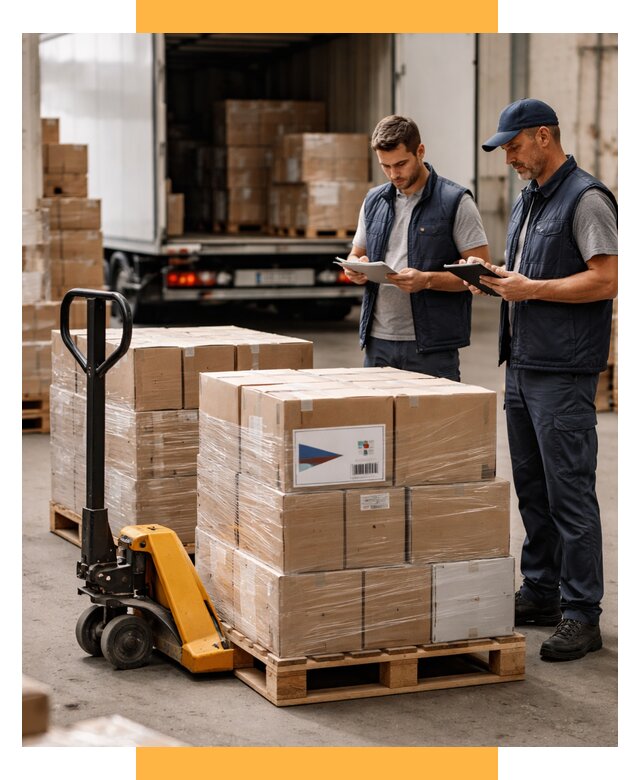 Доставка грузов из Чехии в Россию от 36379 р. | СетСервис-Брк