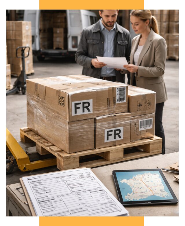 Доставка грузов в Францию от 25985 р., логистика СетСервис-Брк