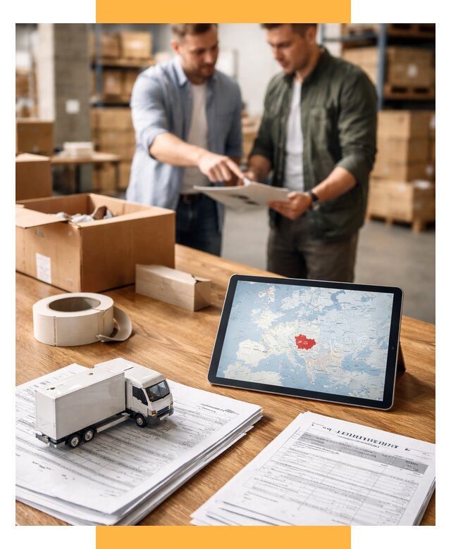 Доставка грузов в Чехию от 36379 р. - логистика СетСервис-Брк