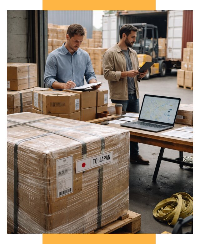 Доставка грузов в Японию от 25985 р., логистика СетСервис-Брк