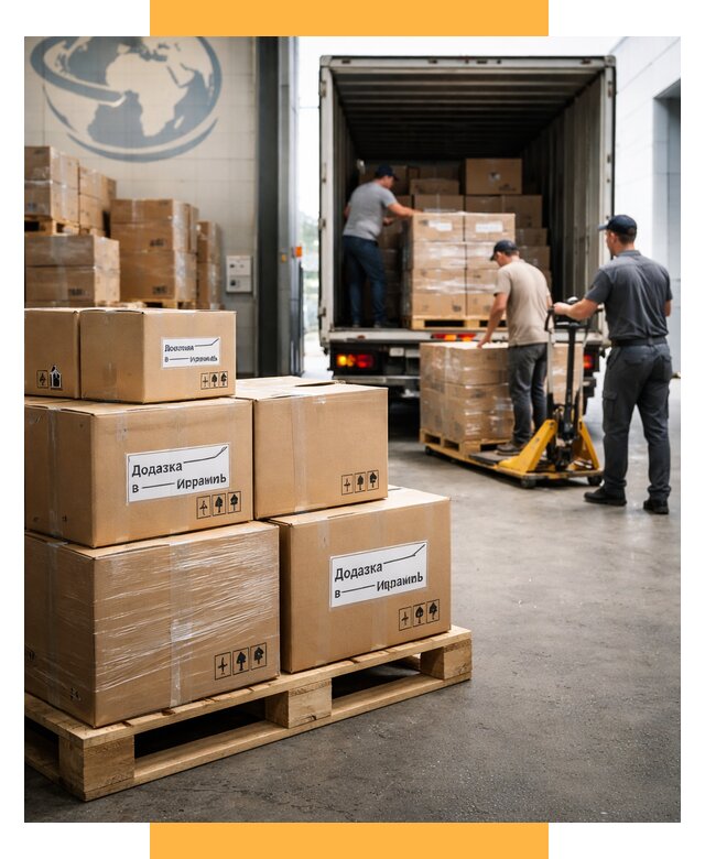 Доставка грузов в Израиль и экспорт от 46773 р. СетСервис-Брк