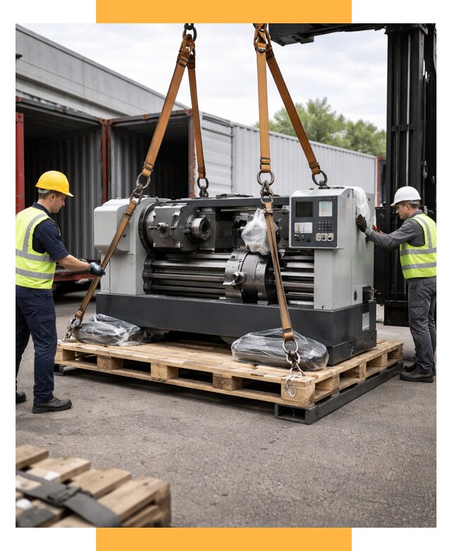 Перевозка станков и таможня от 62364 р. | СетСервис-Брк логистика