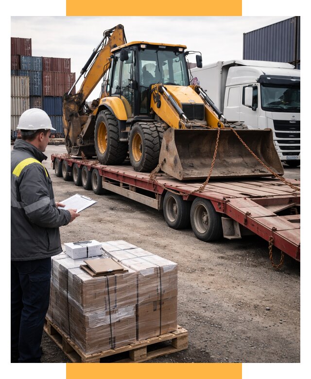 Международная перевозка спецтехники от 46773 р., СетСервис-Брк