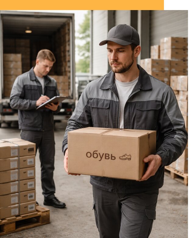 Международная перевозка обуви с таможенным оформлением от 4677