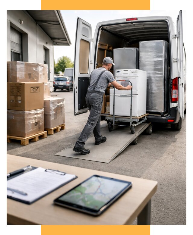 Перевозка бытовой техники от 6756 р. - логистика СетСервис-Брк