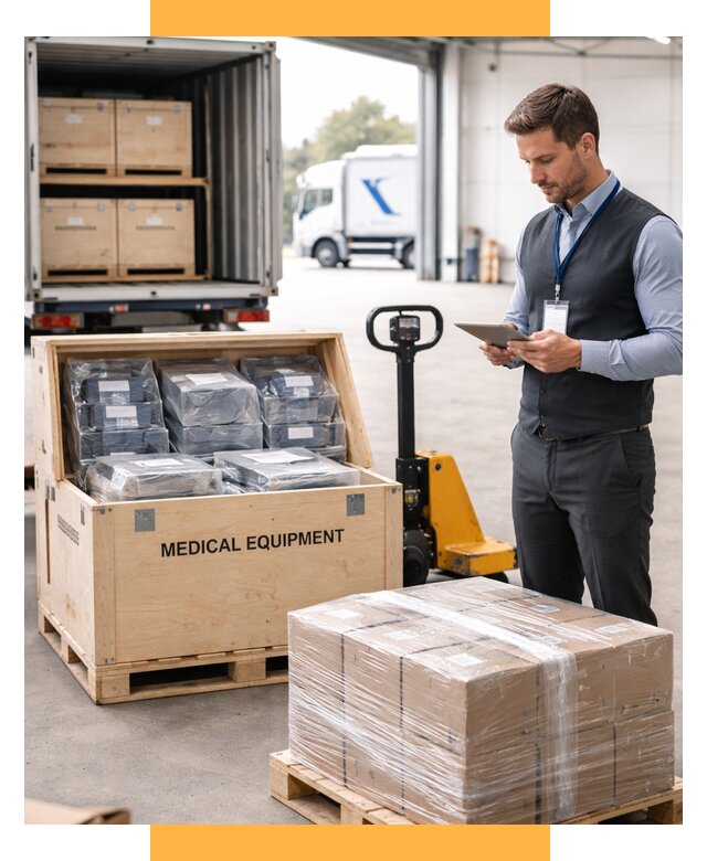 Перевозка медицинского оборудования от 15591 р. в СетСервис-Брк