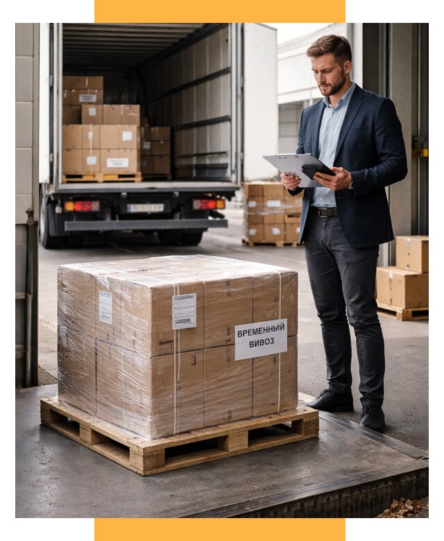 Временный вывоз товаров под ключ от 8315 р. | СетСервис-Брк