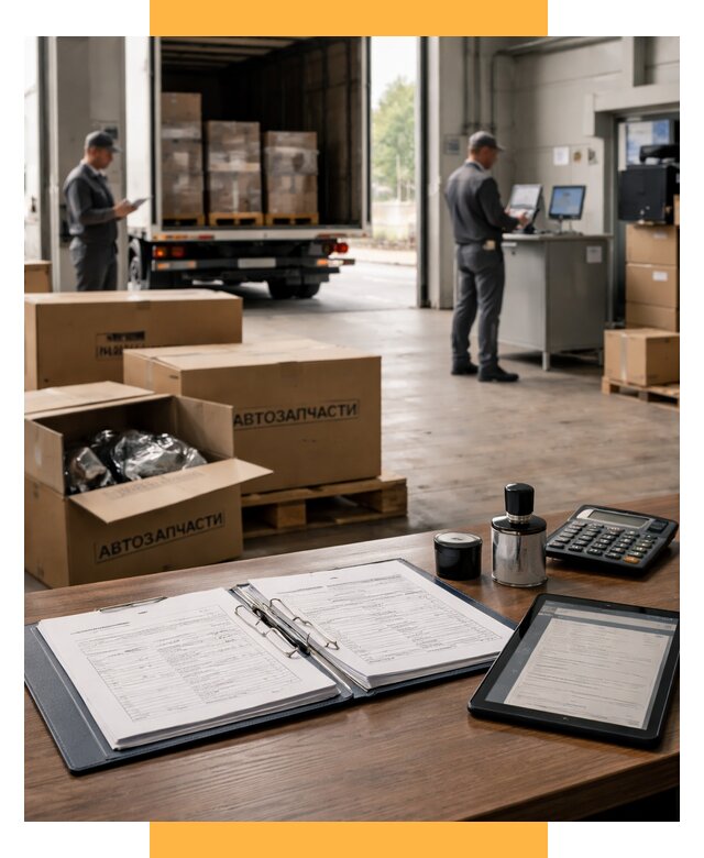 Таможенное оформление автозапчастей под ключ от 8835 р., СетСервис-Брк