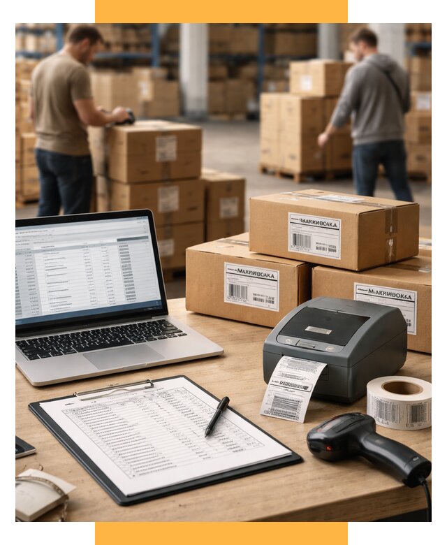 Маркировка импортных товаров от 4677 р. под ключ, СетСервис-Брк